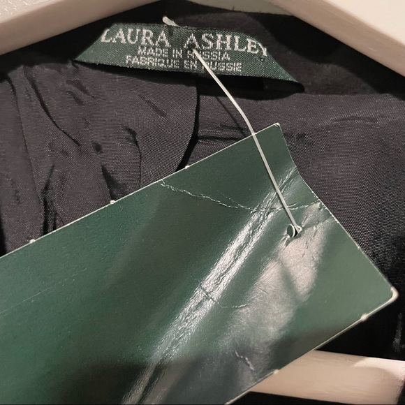 Vintage Laura Ashley Plaid Blazer Wool Deadstock - Picture 3 of 9